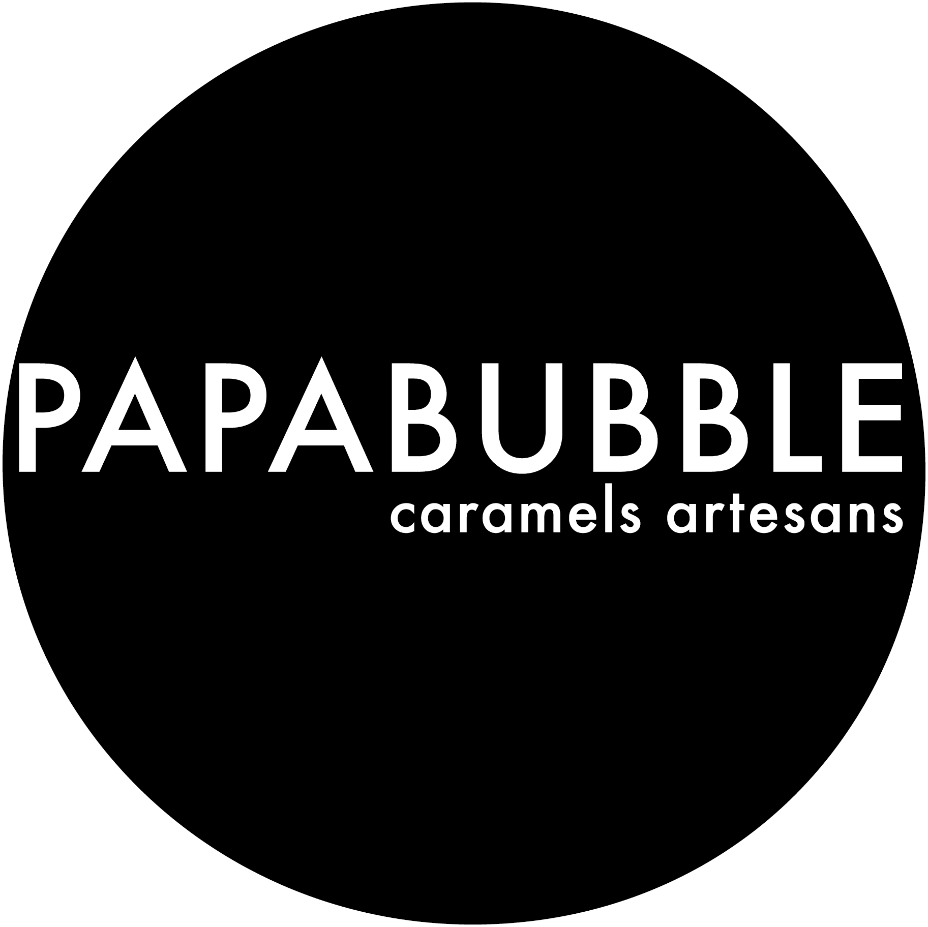 Logotipo Papabubble, Caramelos Artesanos Personalizados